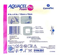 Curativo Aquacel Foam Pro 10 cm x 10 cm - unidade - Convatec